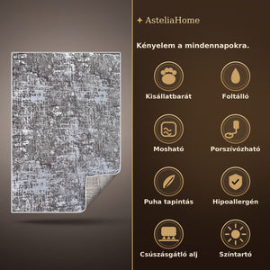 Zara 01850A Szürke szőnyeg jellemzők - AsteliaHome
