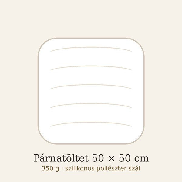 Párnatöltet 50 × 50 cm — 350 g — 1. kép